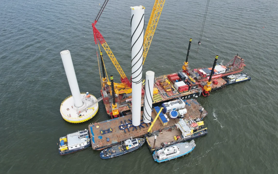 Windplanblauw: Onshore & Nearshore Windfarm